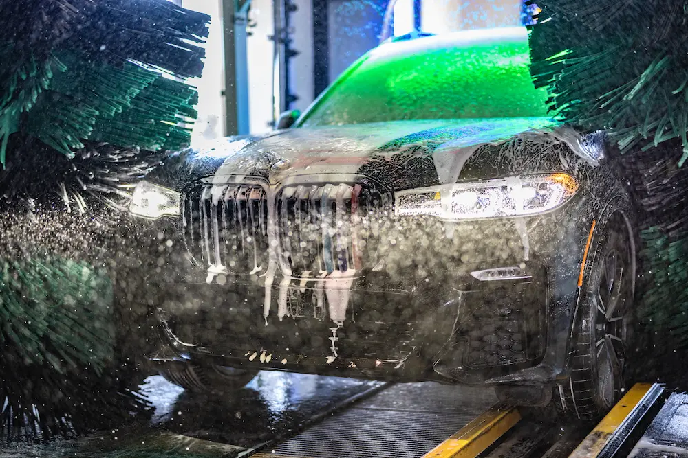 Inside this Quick Quack Car Wash 1