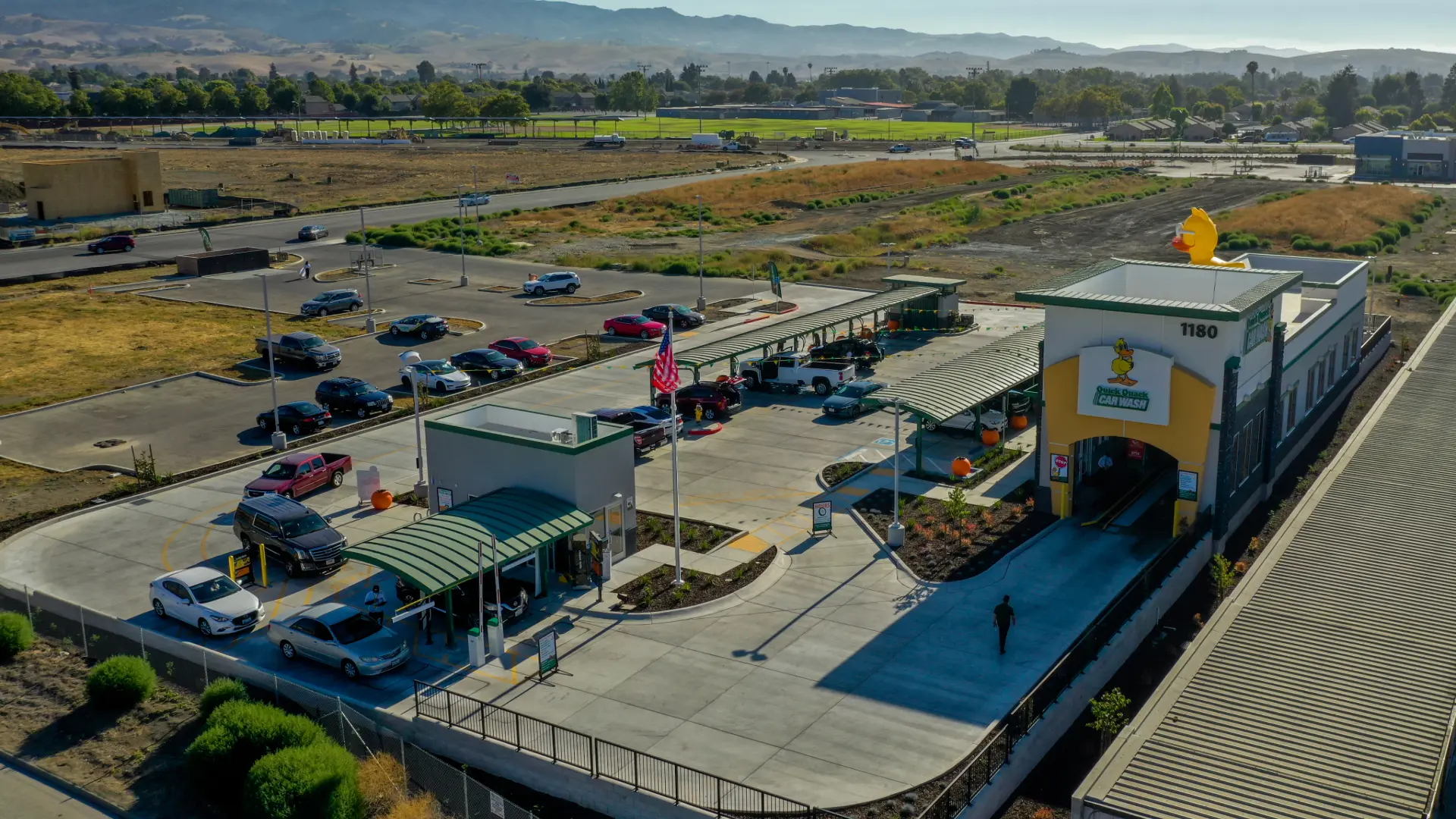 Quick Quack location 1180 E. Park Street, Hollister, CA 95023