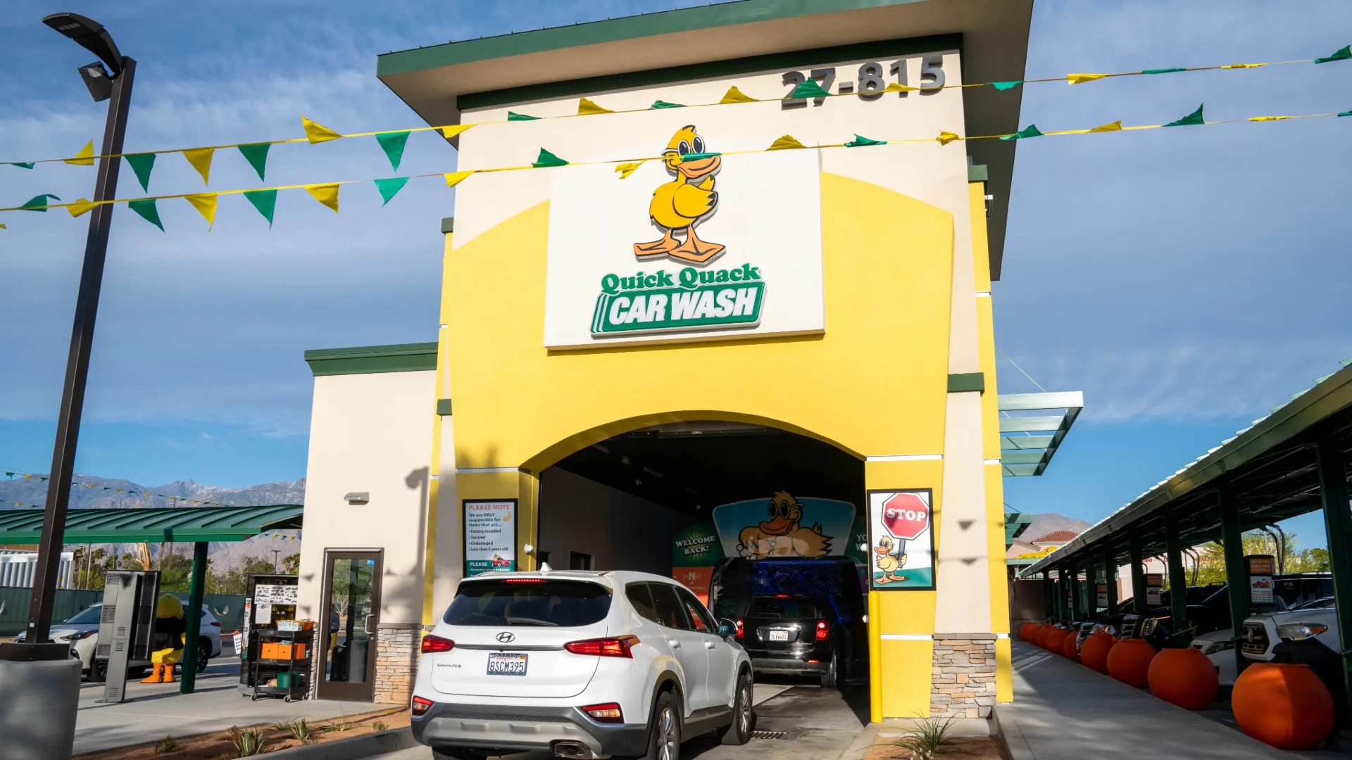 Quick Quack location 27815 Landau Blvd, Cathedral City, CA 92234