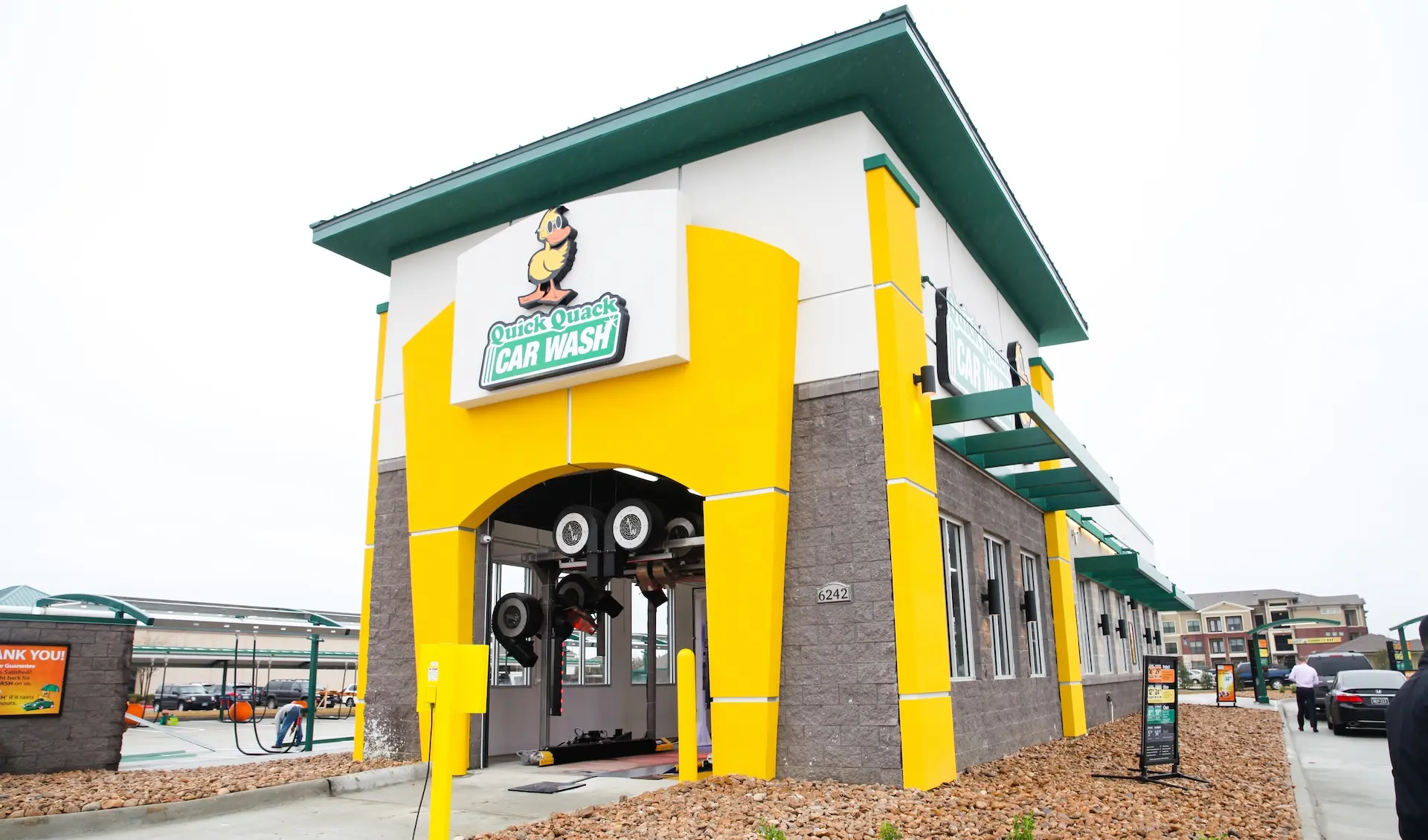 Quick Quack location 6242 FM 2920 Rd., Spring, TX 77379