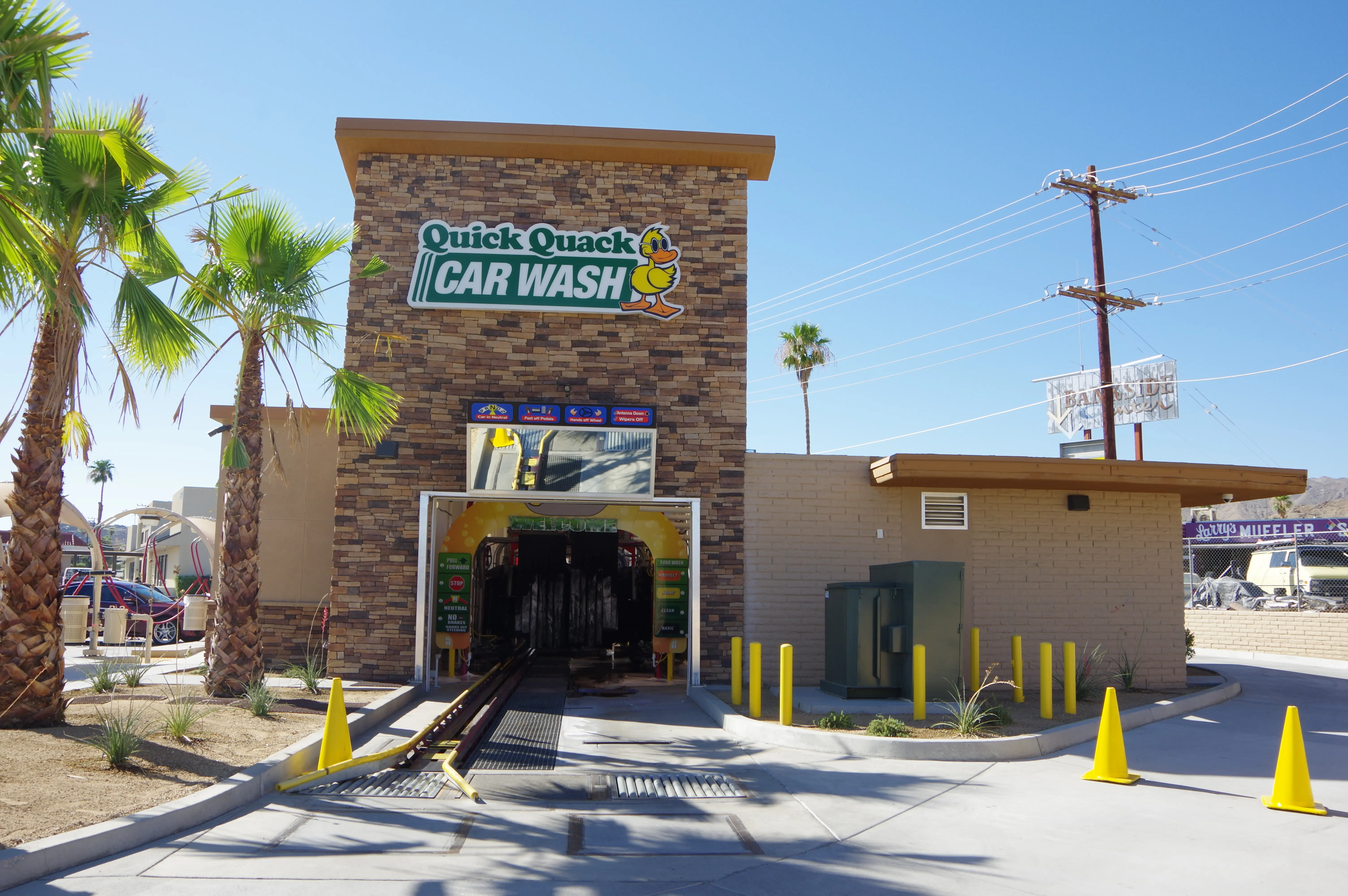 Quick Quack location 68279 E. Palm Canyon Dr., Cathedral City, CA 92234