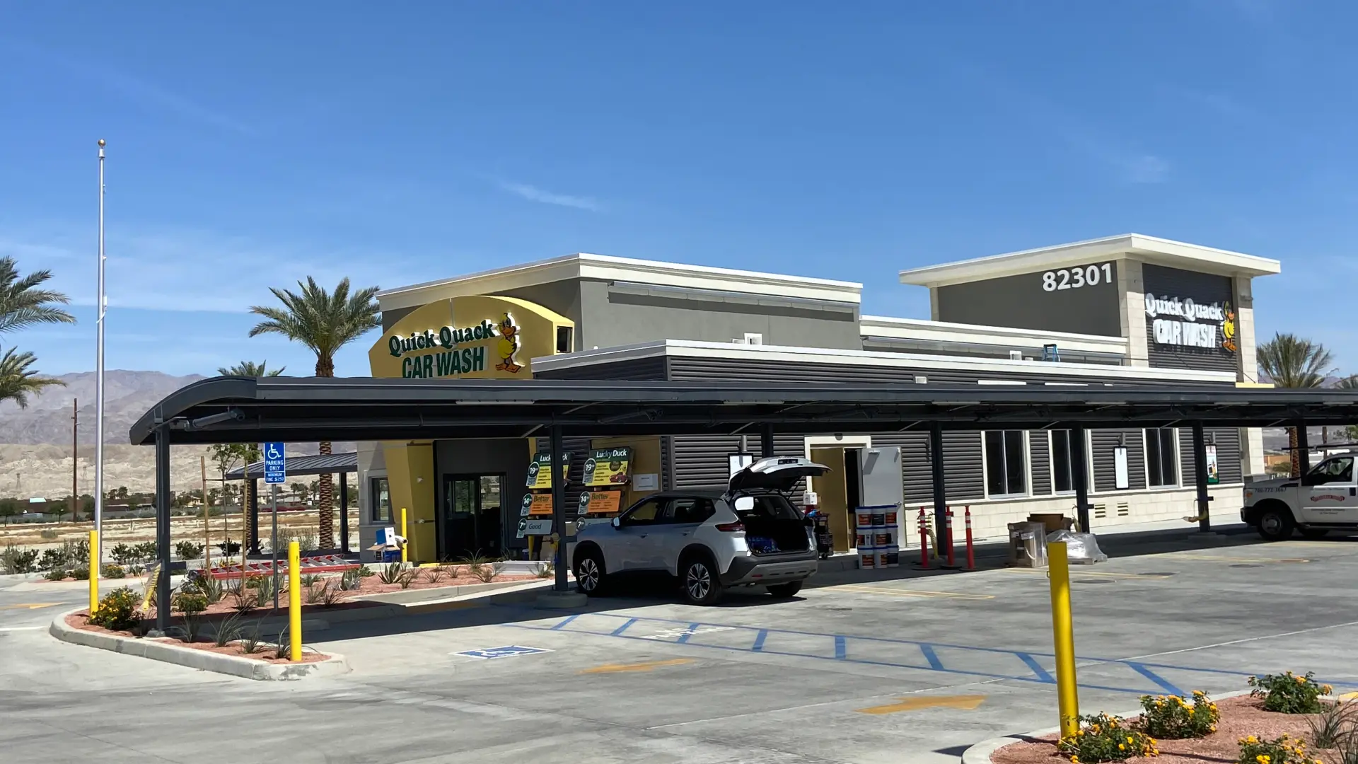 Quick Quack location 82-491 Avenue 42, Indio, CA 92203