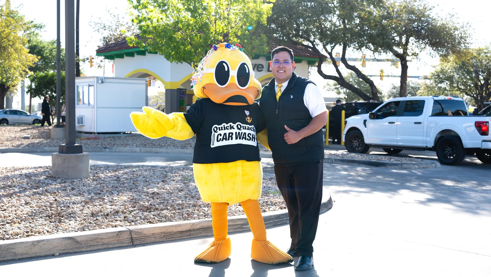 Quick Quack location 8803 Potranco Rd, San Antonio, TX 78251